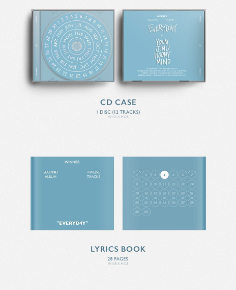 Winner 2nd Mini Album: Everyd4y