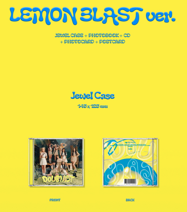 Kep1er 2nd Mini Album: Doublast [Jewel Case Ver.]