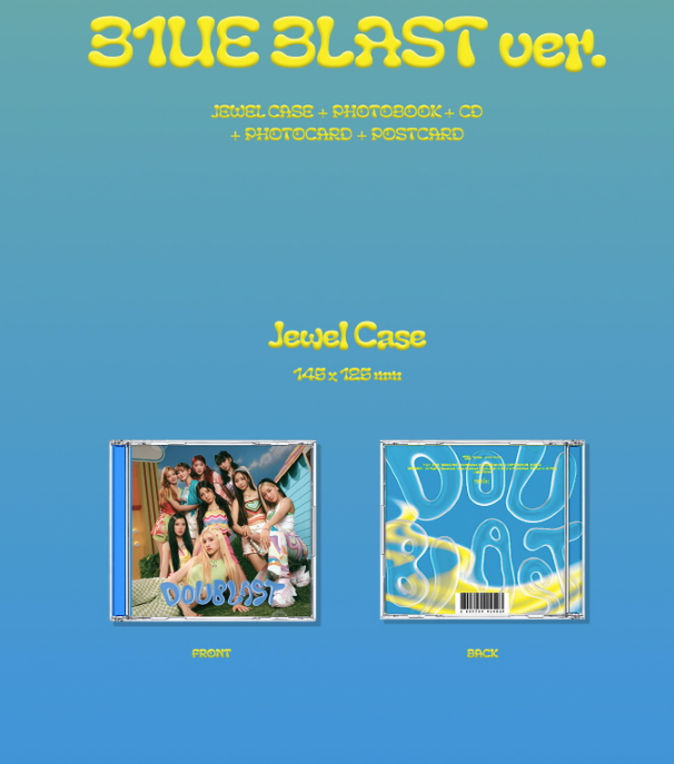 Kep1er 2nd Mini Album: Doublast [Jewel Case Ver.]
