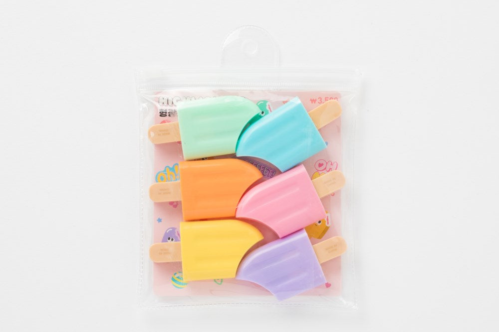 Highlighter Set Ice Cream 6-Color